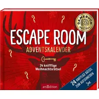 ArsEdition 24 knifflige Weihnachtsrätsel. Escape Room Adventskalender