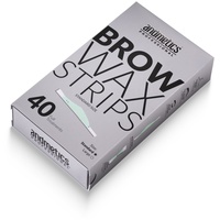 Andmetics Brow Wax Strips Standard 40 Stück