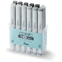 Copic TG Toner-Set, klassisch, 12 Farben, Grau