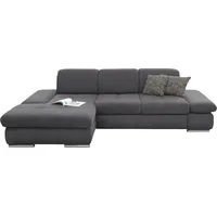 Set One by Musterring Ecksofa "SO4100 V", grau, B:284cm