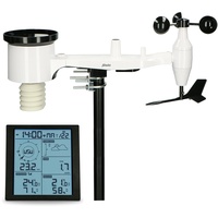 Alecto WS5200 weerstation, Wetterstation, Schwarz