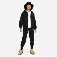 Nike Sportswear Club Fleece Trainingsanzug Kinder 010 black/white S