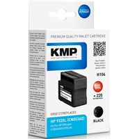 KMP H104 kompatibel zu HP 932XL schwarz