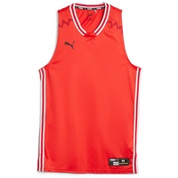 Puma Hoops Team Game Basketballtrikot Herren 04 red 3XL
