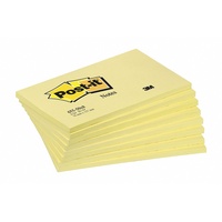 Post-it Notes 654-CY, Gelb - Selbstklebende Notizzettel für Notizen,