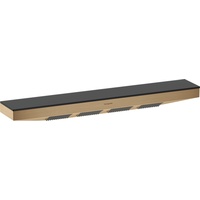 Hansgrohe Rainfinity Schulterbrause 500 1jet und Duschablage brushed bronze