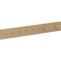 Hansgrohe RainSelect Thermostat, Unterputz, für 5 Verbraucher, brushed bronze