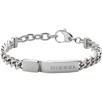 Diesel Armband Edelstahl silber DX0966040 Größe
