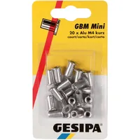 Gesipa Blindnietmuttern Mini-Pack Alu M 6 Lang