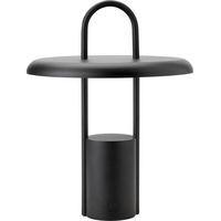 Stelton Pier H 25 cm black tragbare LED Leuchte