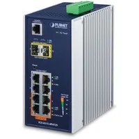 Planet industrial 4-Port 10/100/1000T Switch +4-Port 10/100 802.3at PoE