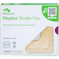 ToRa Pharma GmbH Mepilex Border Flex Schaumverb.haft.7,5x7,5 cm