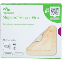 ToRa Pharma GmbH Mepilex Border Flex Schaumverb.haft.10x10 cm