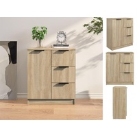 VidaXL Sideboard Sonoma-Eiche 60x30x70 cm Holzwerkstoff