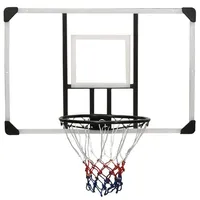 VidaXL Basketballkorb Transparent 106x69x3 cm Polycarbonat