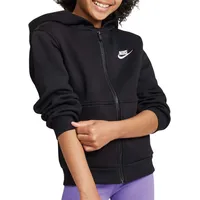 Nike Nsw Club Fleecejacke Black/White ,S ( 128 -