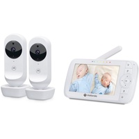 Motorola Babyphone »Video Nursery VM 35-2 Twin 2x Kameras«,
