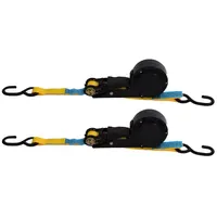 Tech-Craft Spanngurte Automatik 2er-Set 25 mm x 4 m