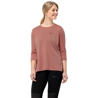 Jack Wolfskin Damen CROSSTRAIL 3/4 T W Wander-Shirt, Blush