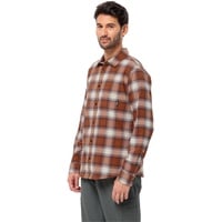 Jack Wolfskin Herren Wanderweg Shirt M Hemd, Carmine Checks,