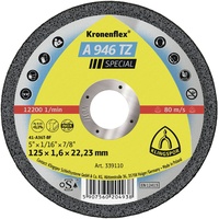 KLINGSPOR A 946 TZ Trennscheiben, 125 x 1,6 x