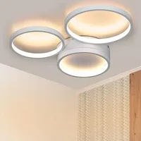 GBLY LED Deckenleuchte Schlafzimmer Deckenlampe - Weiß Warmweiß Schlafzimmerlampe