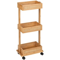 Wenko Badwagen Allegre, 4 Rollen 18,5 x 71,5 x