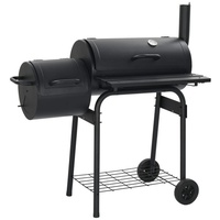 VidaXL Klassischer Holzkohlegrill BBQ Smoker 45366