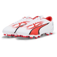 Puma Ultra Play FG/AG Herren Puma White-Puma Black-Fire Orchid