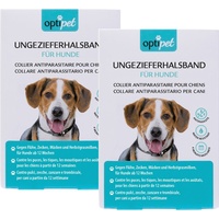 OptiPet Ungezieferhalsband für Hunde 2 St