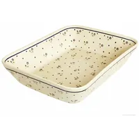 BUNZLAUER KERAMIK Original Bunzlauer Keramik Auflaufform mit hohem Rand