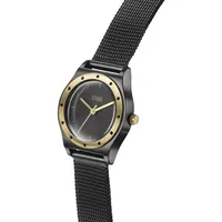 Storm Sian Slate, London Damenuhr, Edelstahlgehäuse, Mesh Armband, Damenuhr,
