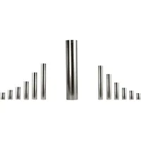 Bertrams Rauchrohr FAL 150 x 500 mm Silber