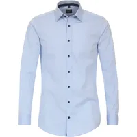 Venti Businesshemd VENTI Businesshemd uni blau 43
