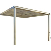 BECKMANN Exklusiv Gr. 9", weiß, B:307cm T:371,3cm, Aluminium, Kunststoff,