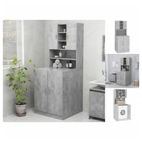 VidaXL Waschmaschinenschrank Betongrau