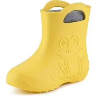 Ladeheid EVA Kinder Jungen Mädchen Gummistiefel Regenschuhe gefüttert LA-CA-03