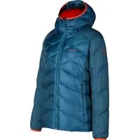 La Sportiva Bivouac Down Jacket Women storm blue/cherry tomato