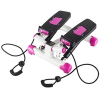 HMS Fitness Stepper (Dual-Way) mit Expandern S3033 schwarz/pink/weiss