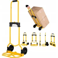 Buri Klappbare Sackkarre bis 70kg, Transportkarre Stackkarre 60 kg
