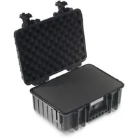 B&W International Outdoor Case Type 4000 schwarz + Schaumstoff