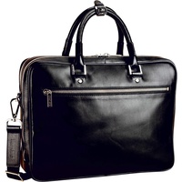 LEONHARD HEYDEN Aktentasche Montreal Zipped Briefcase 2 Compartments Black