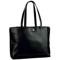 LEONHARD HEYDEN Nizza Shopper Tasche Leder 40 cm grau