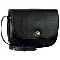 LEONHARD HEYDEN Nizza Umhängetasche Leder 29 cm grau