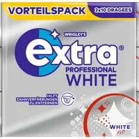 Extra® PROFESSIONAL WHITE Kaugummis 3 Packs à 10 Stück