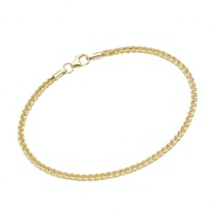 Luigi Merano Armband Zopfkette, Gold 375 Armbänder & Armreife