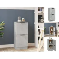 VidaXL Sideboard Betongrau 30x30x70 cm Holzwerkstoff