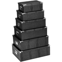 5 five simply smart Set mit 6 Aufbewahrungsboxen zur
