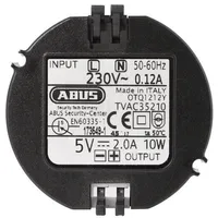 ABUS Mini-Clip-Einbaunetzteil 5V / 2A - TVAC35210