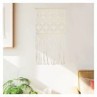 VidaXL Makramee Wandbehang 40x80 cm Baumwolle